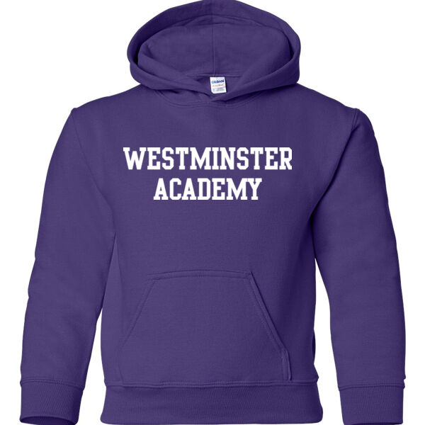 Gildan - Heavy Blend Youth Hooded Sweatshirt - Printed Logos Thumbnail