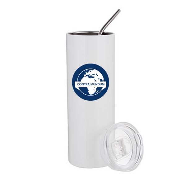 20oz. Stainless Steel Tumbler - Sublimated Logo Thumbnail