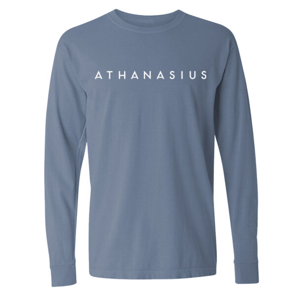 Comfort Colors - Garment-Dyed Heavyweight Long Sleeve T-shirt - Printed Logo Thumbnail