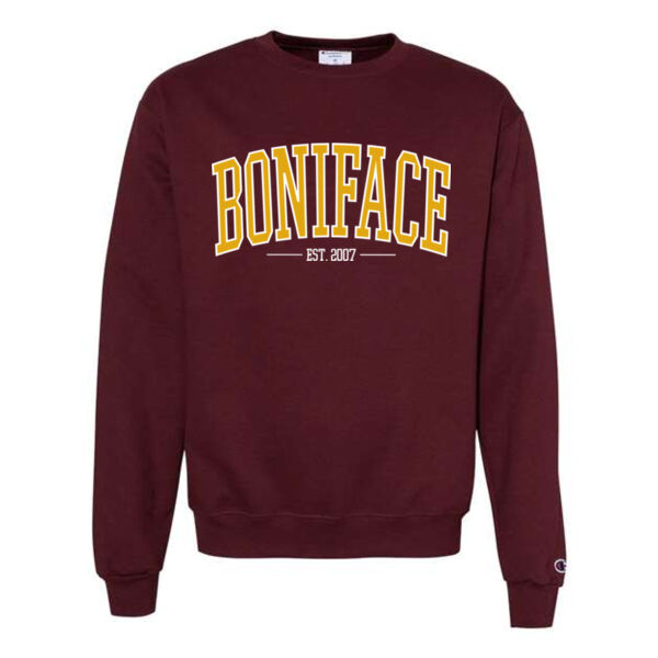 Champion Mens Powerblend Crewneck Sweatshirt - Printed Logo Champion Mens Powerblend Crewneck Sweatshirt - Printed Logo Thumbnail