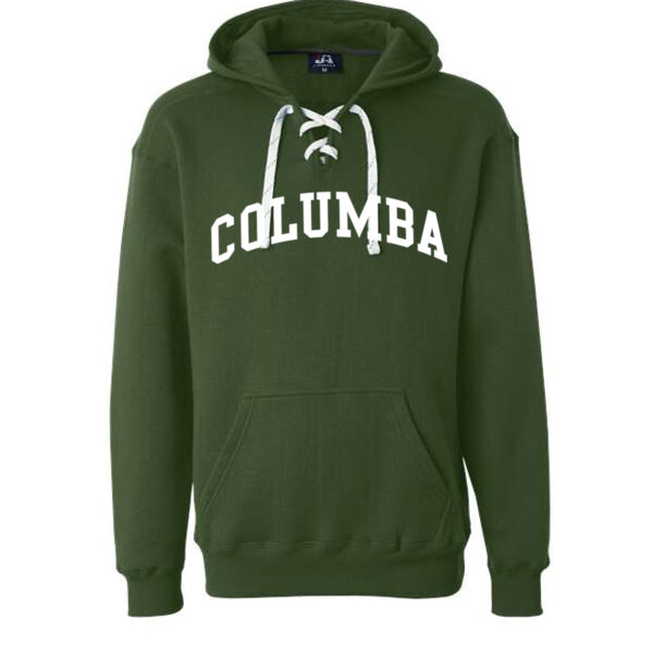 J.America - Sport Lace Hooded Sweatshirt - Printed Logo Thumbnail