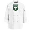Eight Knot Button Chef Coat with Thermometer Pocket Thumbnail