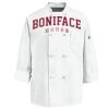 Eight Knot Button Chef Coat with Thermometer Pocket Thumbnail