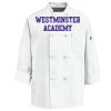 Eight Knot Button Chef Coat with Thermometer Pocket Thumbnail