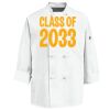 Eight Knot Button Chef Coat with Thermometer Pocket Thumbnail