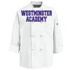 Eight Knot Button Chef Coat with Thermometer Pocket Thumbnail
