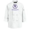 Eight Knot Button Chef Coat with Thermometer Pocket Thumbnail