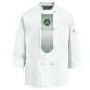 Eight Knot Button Chef Coat with Thermometer Pocket Thumbnail