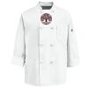 Eight Knot Button Chef Coat with Thermometer Pocket Thumbnail