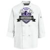 Eight Knot Button Chef Coat with Thermometer Pocket Thumbnail