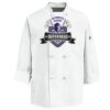 Eight Knot Button Chef Coat with Thermometer Pocket Thumbnail