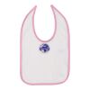 Infant Contrast Trim Premium Jersey Bib Thumbnail
