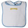 Infant Contrast Trim Terry Bib Thumbnail