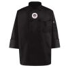 Black Knot Button Chef Coat Thumbnail