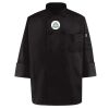 Black Knot Button Chef Coat Thumbnail