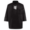 Black Knot Button Chef Coat Thumbnail