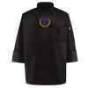 Black Knot Button Chef Coat Thumbnail
